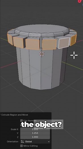 This Blender Setting Changes Everything 🔥 #blender #blendertips #3dmodeling #blenderbeginner