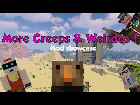 Mod Showcase: More Creeps and Weirdos Revival|1.12.2|Guinea Pigs, Sneaky Sal and MORE!