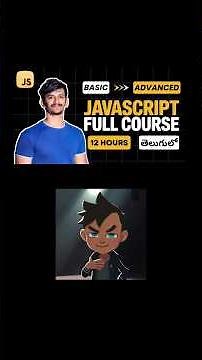 12 Hours JS Course + 10 Projects #webdevelopment #javascript