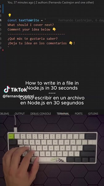 Node.js File Writing Tutorial for Beginners