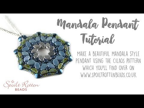 Mandala Pendant Tutorial