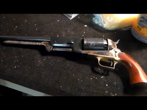 Colt 1847 Walker Revolver First Shots