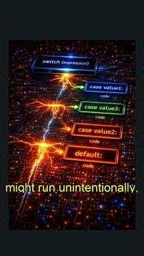 Switch Cases & Break: Essential for Clean Code! #33