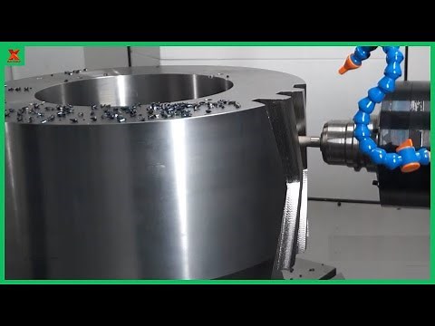 Carbide Circular Saw. Horizontal Machining Center & CNC Machine In Working. Ion Nitriding process