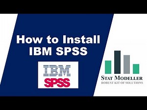 Install IBM SPSS Trial Version | Data Science | Stat Modeller