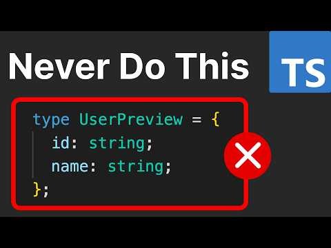 You Are a Junior Dev If You Write Types Like This