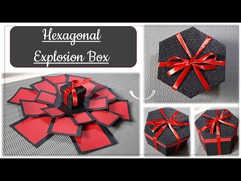 Hexagonal Explosion Box/Explosion Box/ Full Tutorial