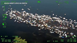 A boat party in Florida called "Mayhem at Lake George" indeed turned to mayhem after several fights broke out. Law enforcement arrested about a dozen people for fighting and DUIs while operating a boat. https://bit.ly/37xODMF | KFOR-TV