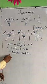 Linear Inequalities Made Easy