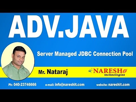 Server Managed JDBC Connection Pool | Advanced Java Tutorial | Mr.Nataraj
