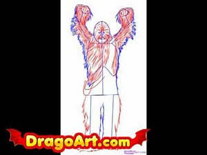 How To Draw Chewbacca, step by step