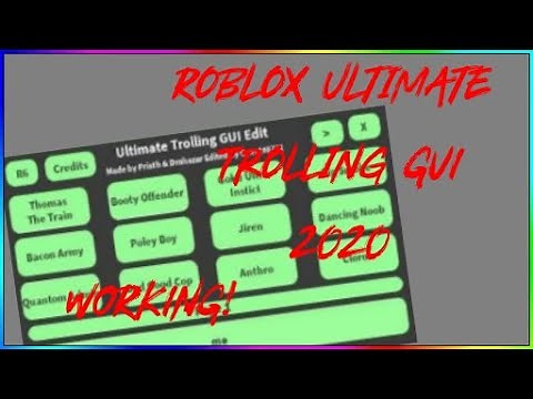 Ultimate Trolling GUI (UTG) Script ¦ 2020