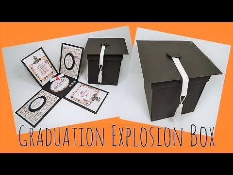 Graduation Explosion Box Video Tutorial