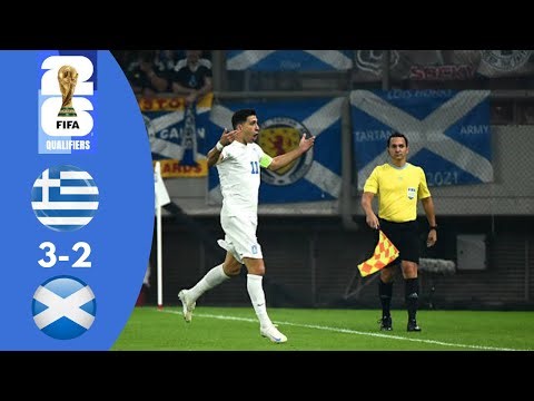 Greece 3-2 Scotland All Goals & Highlights | European World Cup Qualifiers 2026