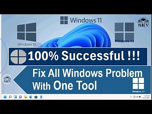 Easy to Fix Corrupted or Missing Windows System Files with System File Checker | Fix All in One Tool