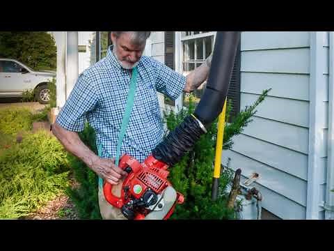 How to Set up the Gutter Viper--Clean Gutters as high as 25 feet