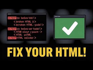 “How to Validate HTML Code Online | W3C Validator Tutorial (Step by Step)”