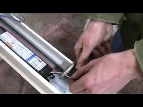 HOW TO CONVERT FLUORESCENT TO LED (ALL STEPS)