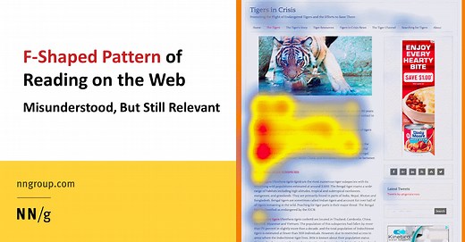 F-Shaped Pattern of Reading on the Web: Misunderstood, But Still Relevant (Even on Mobile)