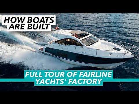 How boats are built | Full tour of Fairline Yachts' factory | Motor Boat & Yachting