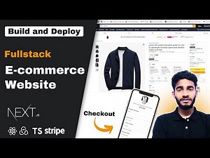 Next.js 14 E-commerce Website | Full-Stack Tutorial 🔥