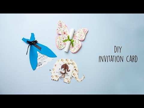 3 Easy DIY Invitation Cards | Handmade Cards | Paper Craft