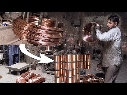 Here Is How Electrical Wires Are Made | Copper Wire Manufacturing Process