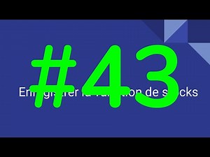 #43 Enregistrer la variation de stocks