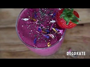 How To Make A Beetroot Smoothie! (Vegan & Sugar Free)