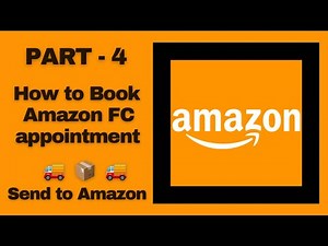 How to Book appointment with Amazon FC to deliver your products ? #amazon #amazoncourse #amazonfba
