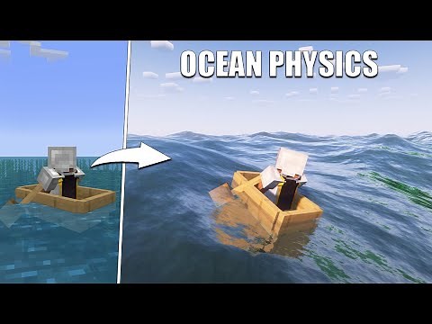 Minecraft Ocean Physics | Physics Mod 1.19.3