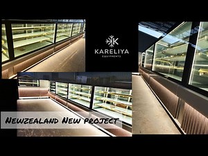 Modern Sweet Bakery Display Counter | Cake & Pastry Showcase Ideas for Bakery Shops