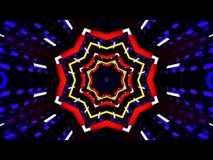 4k Abstract Neon Motion Design LED Motion Background || free VJ loops || Free Art Motion background