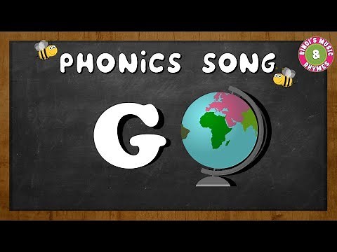 Learn the letter G | Phonics song for children | Alphabet Song | G for Goat