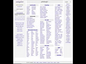 Craigslist Free Classified Ads