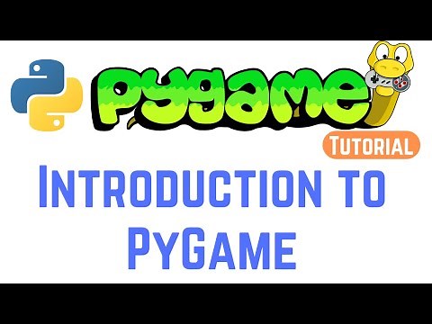 Pygame Tutorial for Beginners - Introduction to PyGame + Getting Started