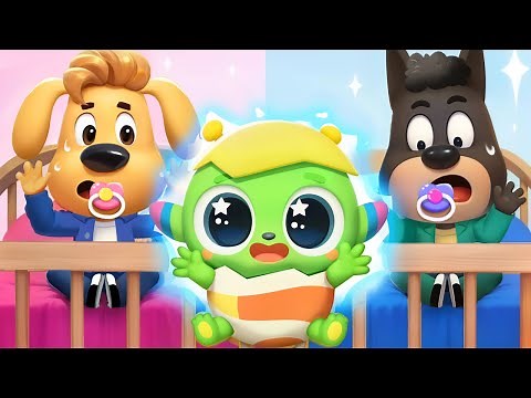 Sheriff Takes Care of Baby Alien | Baby Care | Kids Cartoon | Sheriff Labrador | BabyBus