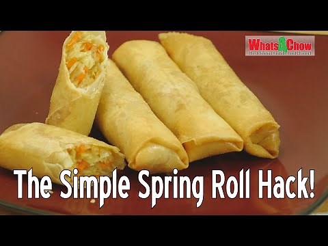 The Simple Spring Roll Hack - How to Make Consistently Better Spring Rolls - Spring Roll Recipe