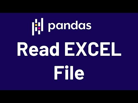 How to read EXCEL file in Python Jupyter Notebook | Pandas