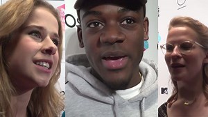 Deze vragen hadden de BV's op de MTV pre-party niet verwacht