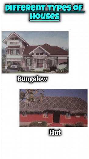 Different types of Houses