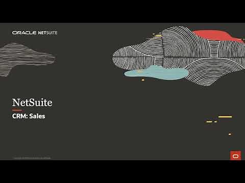 NetSuite CRM: Sales
