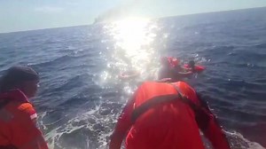 More than a dozen people died after a boat in Indonesia caught fire while at sea, according to rescue officials. | Reuters