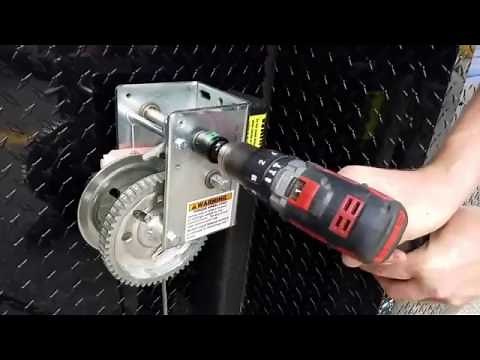 Stop cranking up you Fish House. EZ UP Adapter.