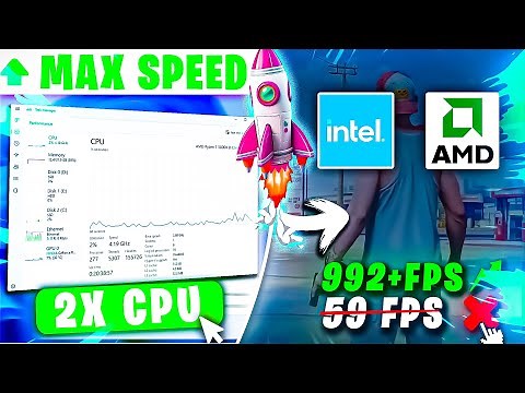 ⚙️How To Maximize CPU Speed for Ultimate Performance 🚀( Windows 10/11 )
