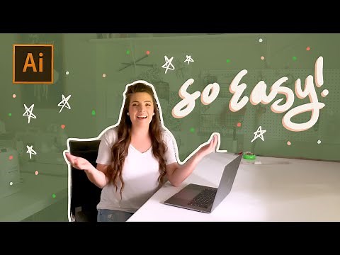 How to add a Library to Illustrator (super easy)!