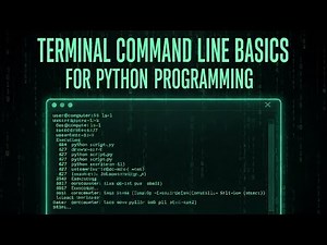 Terminal Command Line Basics For Python Programming