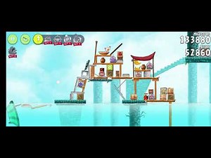 Angry birds rio level fail in 108.4 seconds 100% season 1 completed 🥳