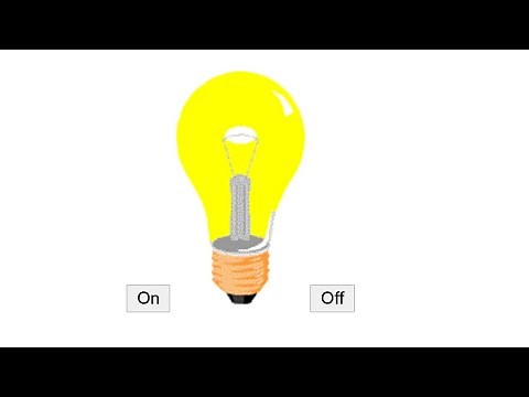 Lamp on & off Html, Css, Javascript