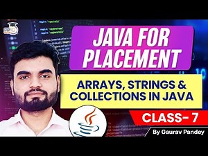 Introduction to Arrays | Strings and Java Collections Complete Tutorial | Data Handling Mastery 2025